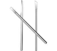 INOOMP Lot de 3 Couteaux de Pédicure Inox 16 Cm - Grattoir pour Peaux Mortes, Outil pour Ongles Incarnés et Callosités - Ensemble Professionnel Portable pour Soin des Pieds et Usage