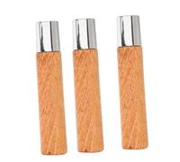 INOOMP Lot De 3 Poignées De Couteau En Palissandre Manche De Coupe Manche De Hachoir De Couteau Pour Remplacement De Remplacement DIY