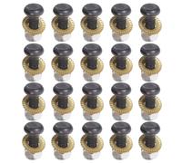 INOOMP Lot de 30 écrous et boulons de Pivot de Rechange pour sécateurs de Jardin - Installation Facile pour Une Taille précise, ébrancheurs, Coupe-Branches