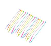 INOOMP Lot de 36 Pinces à Cheveux en Plastique Colorées pour Garçon et Filles, Griffes Élégantes et Mode, Perruques Tressées pour Carnavals et Danse Couleur Aléatoire