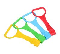 INOOMP Lot De 4 Anneaux De Traction En Plastique Pour Bébé Pour Exercices De Marche Pour Enfants Pour Se Tenir Debout Pour Suspendre Le Berceau Outil D'Entraînement Pour