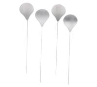 INOOMP Lot de 4 bâtonnets de test de cuisson pour gâteaux, sonde de 18,3 cm | Testeurs métalliques fins et réutilisables pour vérifier la cuisson des gâteaux, pains, brownies, muffins et cupcakes ;