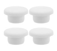 INOOMP Lot de 4 bouchons de vidange de congélateur - Bouchon universel étanche et anti-fuite - Couvercle en caoutchouc anti-fuite pour trou de vidange de dégivrage de congélateur coffre