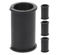 INOOMP Lot de 4 Manchons de Protection en Caoutchouc Antichoc pour Microphone, Support Antidérapant, du Bruit du Vent, Installation Facile, pour Enregistrements en Studio et Interviews