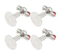 INOOMP Lot de 4 supports de tuyauterie : supports de suspension 1/2" pour systèmes de ventilation et de drainage - Réglables de 50 à 95 mm pour la plomberie, les conduites d'eau et les