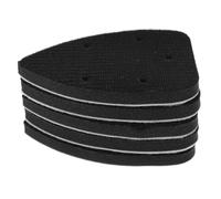 INOOMP Lot de 5 patins de ponçage de précision en forme de souris, | Coussinet de ponçage en forme de souris, 14,3 x 10 cm, pour le travail du bois et du mobilier.