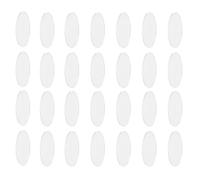 INOOMP Lot de 50 Caches de Projecteur en Verre Transparent Rond 3 Cm, Lentilles de Remplacement 2 Mm pour Plafonniers Encastrés, Éclairage Paysager et Spots Cuisine, Diffuseurs