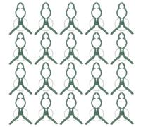 INOOMP Lot de 50 Clips de Greffage en Plastique Vert pour Tiges de Plantes, Renforcent Branches sans Se Casser, pour Jardinage et Serrage