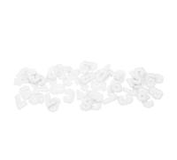 INOOMP Lot de 50 Écussons Thermocollants Numérotés 2 Cm, Patchs Brodés Chiffres 0 à 9 Blancs, Réparation et Décoration Vêtements, Paquet à Dos, Pantalons, Accessoires DIY