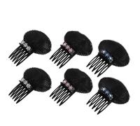INOOMP Lot de 6 coussinets volumisants pour frange et cheveux. | Coussin chauffant pour cheveux, pour donner du volume aux racines, ajoute du volume et de la densité aux chignons, outils de