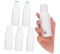 INOOMP Lot De 6 Flacons Applicateurs Rechargeables Embout Mousse, 100 Ml, Design Compact, Adaptés Aux Huiles Essentielles Et Soins Topiques Pour Usage Quotidien