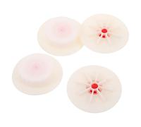 INOOMP Lot de d'Arrêt d'Air en Tpu Embout de Compression, Système Anti-Fuite et Clapet Étanche, Valve Gonflable Réutilisable, pour Paquet de Rangement sous Vide, Voyage Stockage