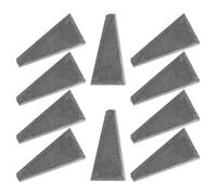 INOOMP Lot de Triangulaires pour Manche de Marteau et Coin de Hache, Renforcement Haute Performance, Fixation Stable des Meubles, Solide et Portable, pour Usage Domestique et Chantier