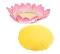 INOOMP Lotus Cat Sofa Bed Matelas Peluche Antidérapant pour Chats Et Petits Animaux Confort Et Support Optimal pour Canapés Et Lits Intérieurs