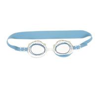 INOOMP Lunettes de Natation Garçon et Filles en Silicone Bleu Motif Requin, Étanches et Anti-buée, Taille Petit, Lunettes pour Piscine et Protection Oculaire pour Tout-petit Fille Garçon