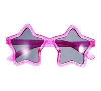 INOOMP Lunettes De Soleil Étoiles Roses Mini Lunettes Étoiles Cool Lunettes De Soleil Amusantes En Forme D'étoile Lunettes De Soleil Funky Accessoires De Fête D'halloween Pour
