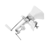 INOOMP Machine à Granulés Manuelle en Fer et Plastique Argenté pour Alimentation Animale, Portable Moule 2,5mm pour Ferme à Domicile et Poulailler
