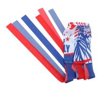 INOOMP Manche à Air Drapeau Américain en Polyester Réutilisable, Décoration Patriotique Facile à Voler pour Jardin et Stades, 4 Juillet
