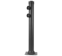 INOOMP Manchon Stabilisateur de Mât de Parasol pour Jardin Support de Fixation pour Tube Métallique de Rechange pour Base de Parasol Déportée