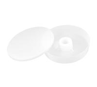 INOOMP Mangeoire à Abeilles Ronde en Plastique Transparent pour Ruche Apiculture, Nourrisseur D'entrée Pratique, Outil D'entretien de Ruche Sécurisé pour Apiculteur Professionnel