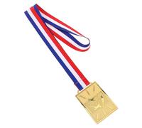 INOOMP Médaille de Football en Métal Doré - Médaille de Victoire pour Garçon et Filles, Récompense de Performance Sportive, Prix du Concours Sportif, Accessoire pour Cérémonie Sportive