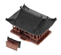 INOOMP Mini Pavillon Japonais pour Aquarium Statue De Jardin Miniature Pavillon Chinois Décoration Aquarium Figurine Zen Asiatique