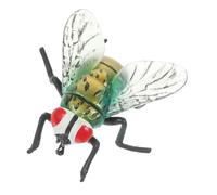 INOOMP Mouches Plastique Réalistes Accessoires De Fête pour Farces Et Jeux Éducatifs Insectes Simulés pour Décoration Intérieure Et Divertissement