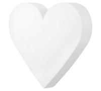 INOOMP Moule à Gâteau en Mousse Forme Cœur 30x5 Cm Modèle Gâteau Compact pour Mannequin Mariage Fournitures Artisanales Loisirs Créatifs et Présentoir Rotatif