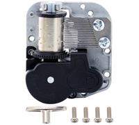 INOOMP Mouvement de Boîte à Musique Mécanique à Ressort Léger en Abs et Fer Accessoire DIY pour Boîte Musicale Pouvant être Placé