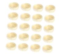 INOOMP Nids d'oiseaux Artificiels Décoratifs Légers en Matière Résistante, Taille Standard 20 Pièces, pour Décoration De Jardin Et Photo, Adaptés Aux Amateurs De Décoration Et Événements