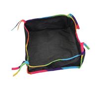 INOOMP Organisateur de Fond de Poussette pour Bébé Petit Modèle Coloré, Panier Inférieur en Tissu Résistant, Rangement Pratique pour Sorties et Voyages, Accessoire de Puériculture