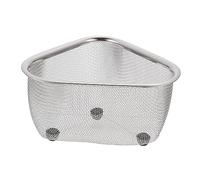 INOOMP Panier Évier Multi-usages Pour Évier Angle Égouttoir Porte-éponge Porte-balai Panier De Filtre