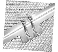 INOOMP Panier Grill Rotatif Acier Inoxydable pour Barbecue et Four Électrique Panier Rôtir Viande Poisson Frites Résistant et Facile à Nettoyer