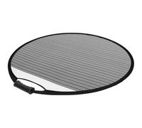 INOOMP Panneau Réflecteur Rayé pour Débosselage Automobile Pliable 80cm | Surface Réfléchissante en Polyester Taffetas, Format Circulaire Portable, Manipulation Manuelle, Adapté aux Portières