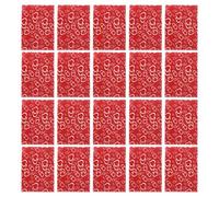 INOOMP Papier D'emballage Rouge pour Nougat 500pcs, Facile à Utiliser, pour Emballer Chocolats Faits Maison Lors de Fêtes ou Événements