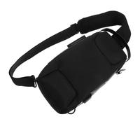 INOOMP Paquet de Poitrine pour Homme Noir en Tissu Oxford Étanche