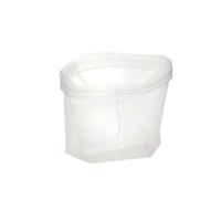 INOOMP Passoire Alimentaire Réutilisable en Mousseline de Polyester Blanc, Filtre en Étamine U-shape pour Yaourtière Cuisine, Paquet Filtrant pour Lait de Noix et Soja