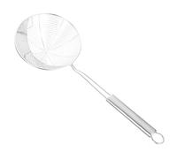INOOMP Passoire Inoxydable Acier pour Cuisine Cuillère Écumoire Multifonction avec Poignée Antibrûlure Volume pour Pâtes Friture et Filtration Huile Ustensile Cuisine Chinois Pratique