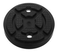 INOOMP Patin de Levage Caoutchouc Stable pour Colonne Levage Deux-poteaux Coussin Rond Lourd Compatible Ascenseurs Véhicules et Crics Portatifs Adaptateur Jack Polyvalent pour Entretien