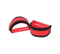 INOOMP pedale velo Sangle pedale cale pied velo cale Pied Velo en Nylon pour Velo/VTT/BMX/Bicyclette-accroche Velo Rouge
