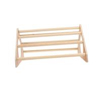 INOOMP Perchoir Bois Robuste pour Poulets et Perroquets Support Entraînement Multifonction Adapté Poules Gallinacés et Oiseaux de Moyenne