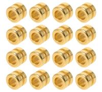 INOOMP Perles en Métal Or Accessoire pour Ajuster la Tension des 20 Pièces Réponse Rapide pour de Guitare Acoustique pour Guitare Adulte