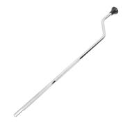 INOOMP Pied de Batterie en Acier Inoxydable Réglable Antidérapant, Jambe de Support Stable pour Grosse Caisse, Accessoire Robuste pour Instruments de Percussion, Utilisation