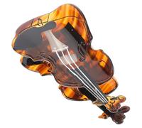 INOOMP Pince à Cheveux Violoncelle en Acétate Griffe Latérale Antidérapante pour Cheveux Épais ou Fins Femme pour Concert et Performance Musicale Barrette Griffes Élégantes