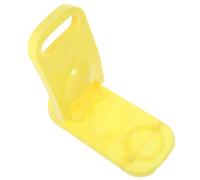 INOOMP Planche à Gnocchis Multifonction en Plastique Jaune Surface Lisse, Outil Cuisine Pratique pour Fabrication de Pâtes et Raviolis à Domicile
