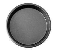 INOOMP Plaque à Pizza en Acier au Carbone, Antiadhésive pour Four | Chauffe Uniforme, Résistante aux Rayures, Conduction Thermique, Plaque Patisserie pour Four