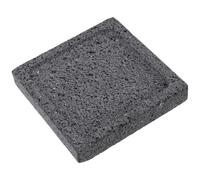 INOOMP Plaque de Cuisson en Pierre Coréenne Volcanique pour Tofu et Légumes | Pierre Volcanique, Chauffe Homogène, Nettoyage Facile, Repas Familiaux, Pique-niques Extérieurs, Cuisson Saine