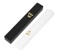 INOOMP Plaques de Mezouza Juive pour Bénédiction et Protection Maison Lot de 2 en Acrylique avec Rouleaux, Décoration Élégante pour Pendaison de Crémaillère