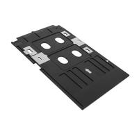 INOOMP Plateau en PVC 86 X 54 Mm pour Imprimante de Cartes D'identité, Bac Réutilisable Compatible R330 et L805, Accessoire Pratique pour Impression de Cartes PVC, Plateau Robuste