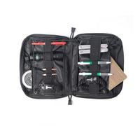 INOOMP Pochette Médicale en Nylon Noir pour Fixation Sécurisée, Rangement Outils de Chasse et Secours, Accessoire pour Randonnée et Activités Plein Air